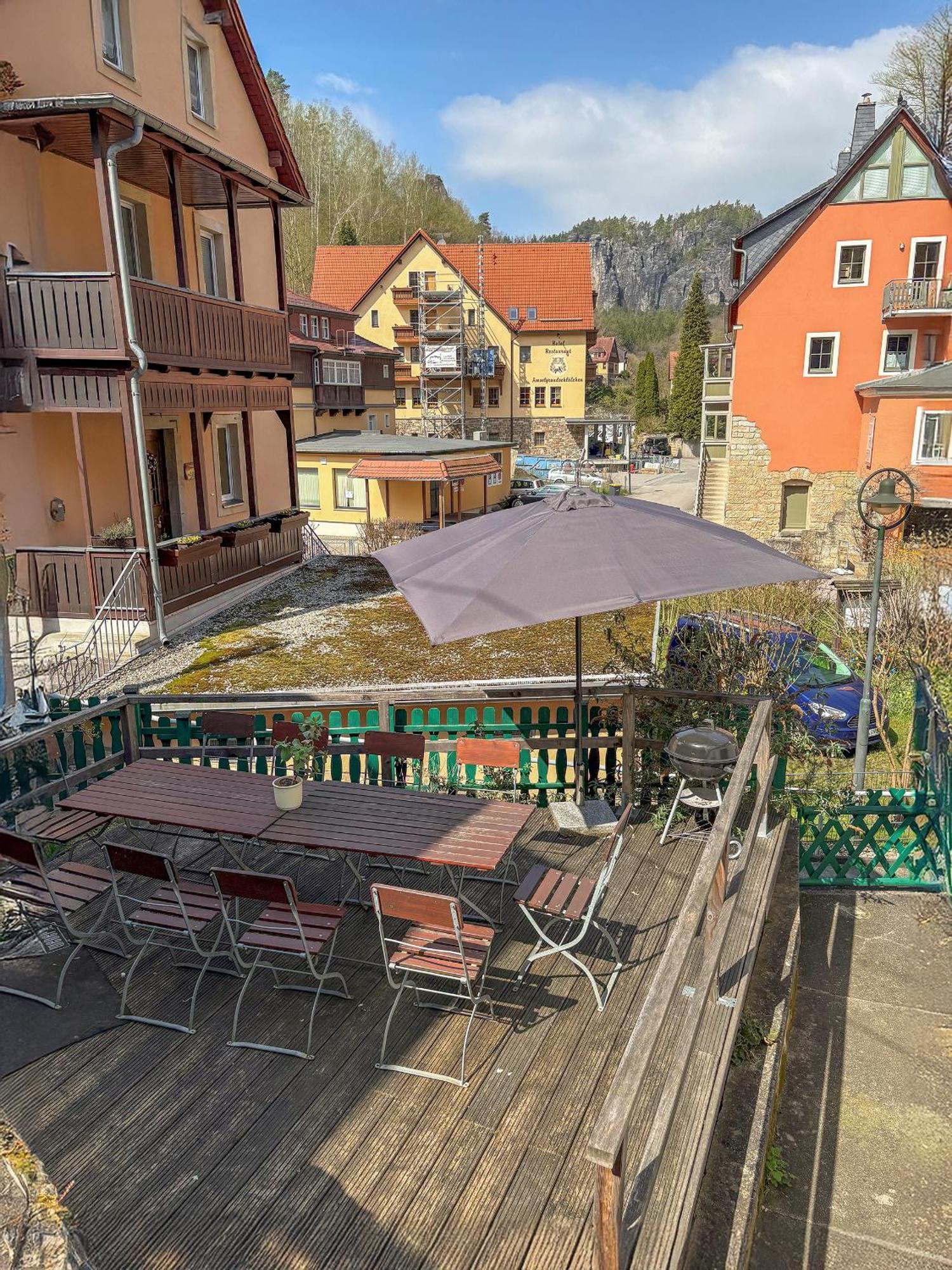 Haus Felsental Leilighet Rathen Eksteriør bilde